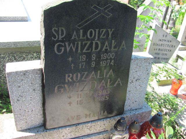 Alojzy Gwizdała 1900 Gdynia Orłowo - Grobonet - Wyszukiwarka osób pochowanych