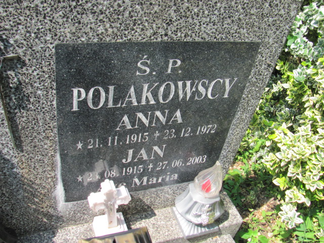 Anna Polakowska 1915 Gdynia Orłowo - Grobonet - Wyszukiwarka osób pochowanych